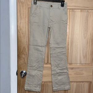 Old Navy Size: 12 ( Big Girl ) Tan Pants Pre-loved